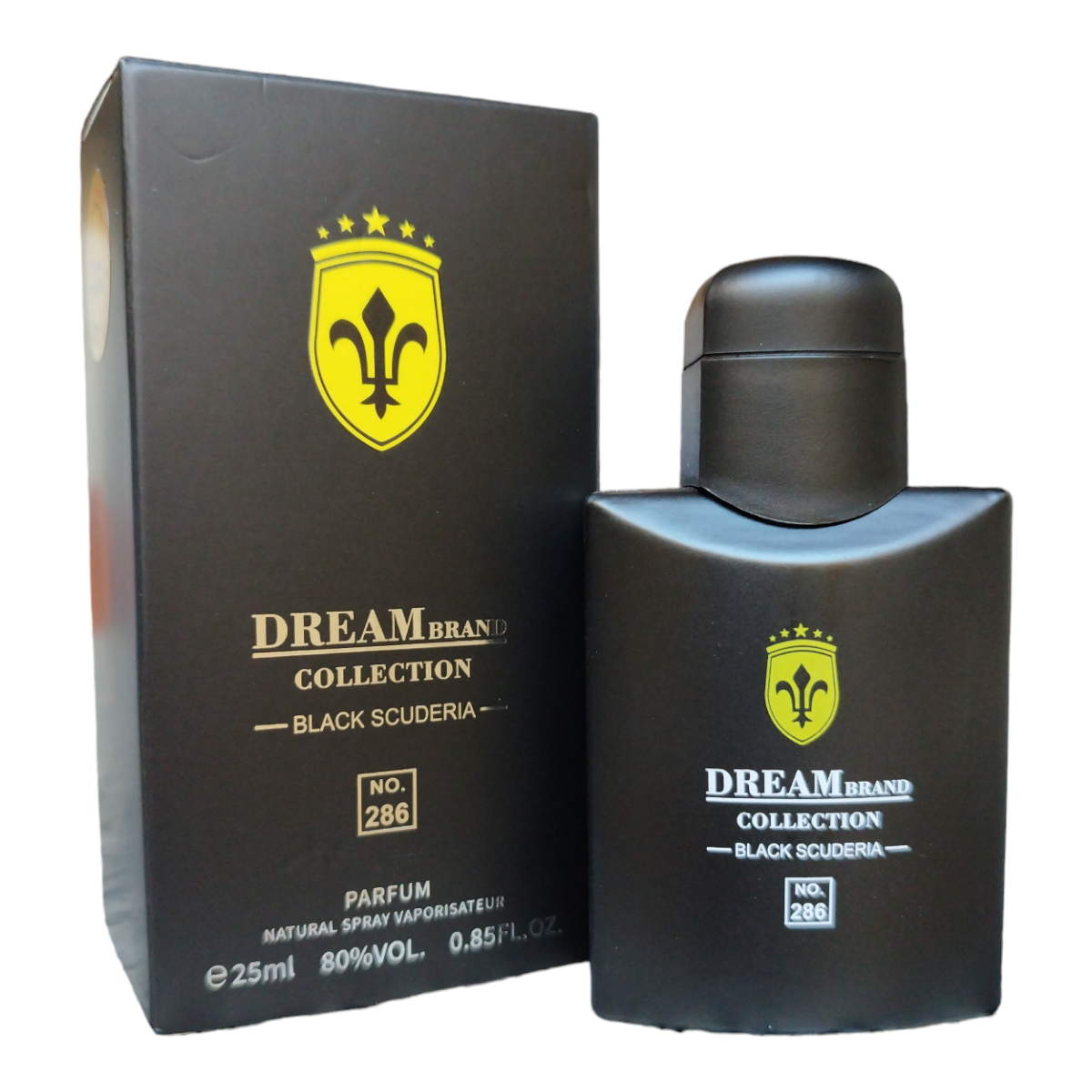 MINIATURA DREAM BRAND COLLECTION 286 FERRARI BLACK MEN 25ML - imagem 1