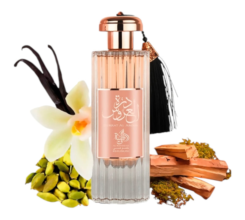 Perfume Árabe Durrat Al Aroos  Al Wataniah – Fem. - 85ml